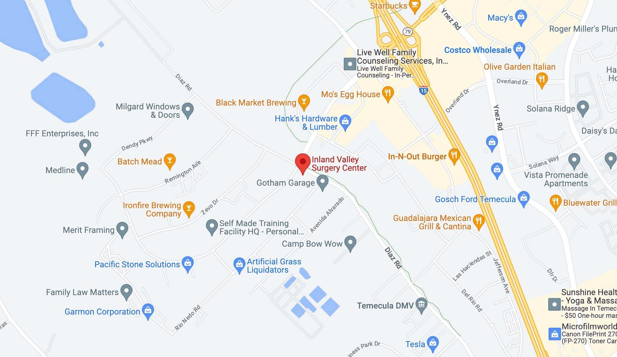 Map Of Our Location