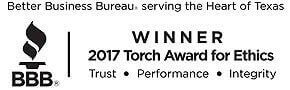 BBB 2017 Torch Award For Ethics Logo