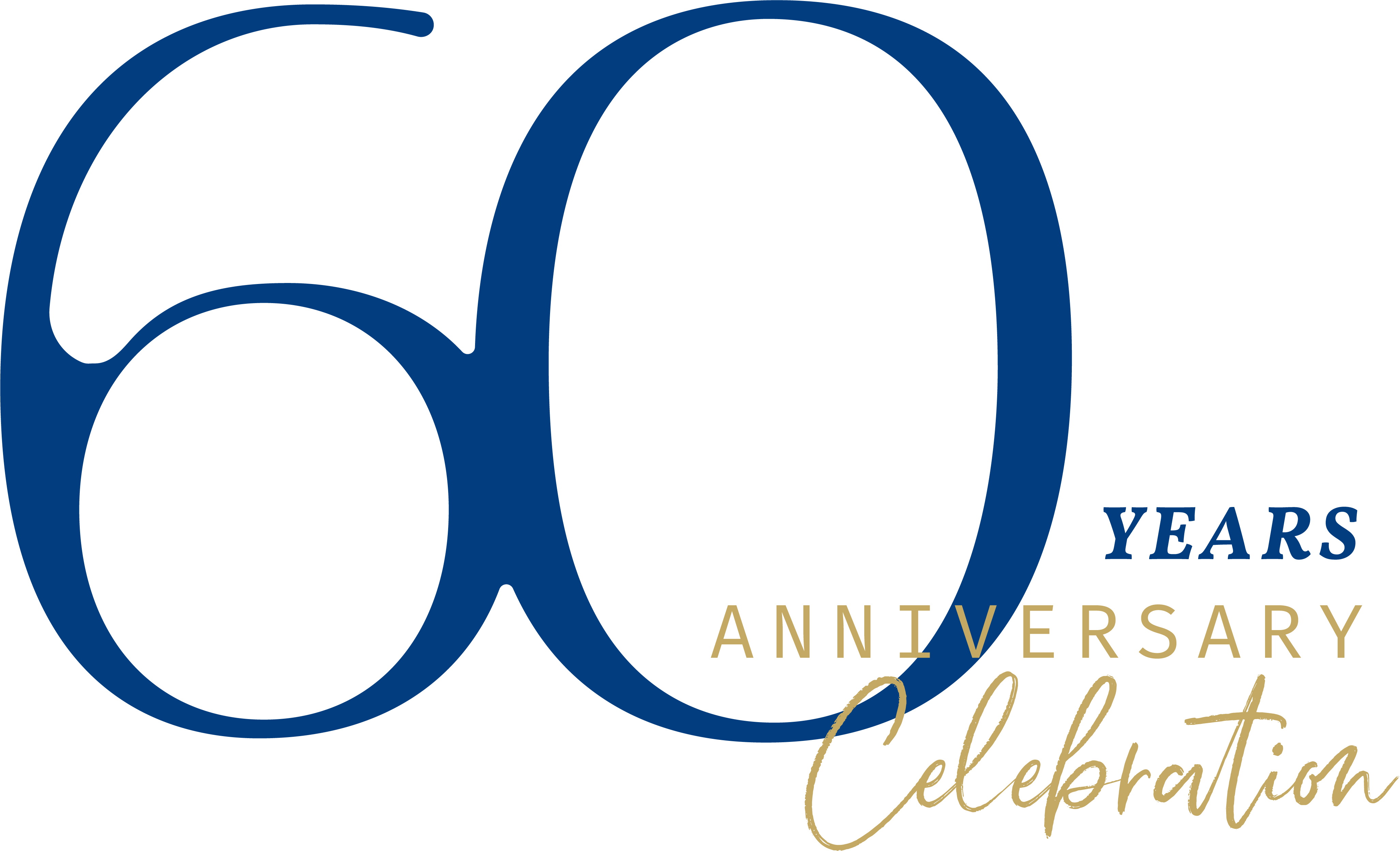 60 Years Anniversary Celebration Logo
