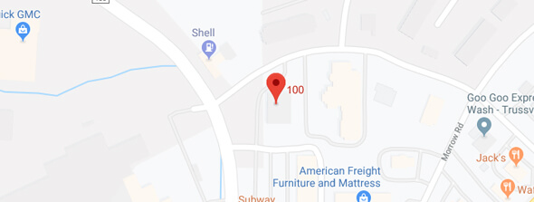 Map of Our Trussville Location
